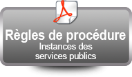 Règles de procédure