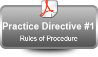 Practice Directive #1